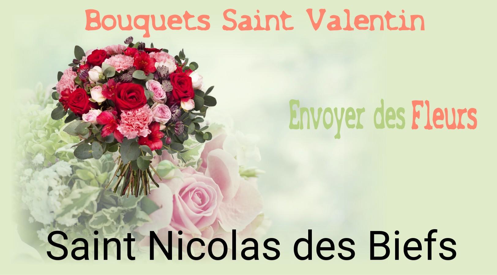 Roses de Saint-Valentin livrées à Saint-Nicolas-des-Biefs
